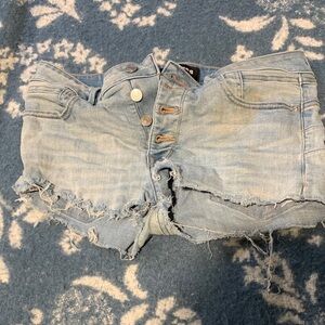 #93 “Express” Light Blue Jean Shorts